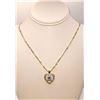 Breathtaking 2 Ct Heart Simulated Diamond Pendant Necklace