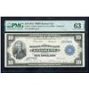 1915 $10 Kansas City FRBN PMG 63