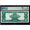 Image 2 : 1899 $2 Mini Porthole Silver Certificate PMG 45