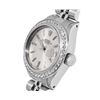 Image 3 : Rolex Ladies Stainless Steel Diamond Bezel Date Watch