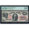 Image 1 : 1875 $1 Legal Tender Note PMG 66EPQ
