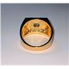 Image 7 : Men's 14 K Gold Plate 3.5 Ct VVs1 Simulated Diamond Ring