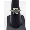 Image 5 : Dazzling 4.5ct VVs1 Deep Emerald Green Fire Moissanite Ring
