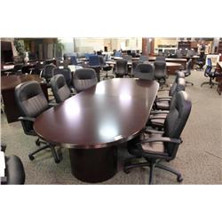Mahogany 10' Boardroom Table