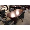 Image 1 : Mahogany 6' Meeting Table