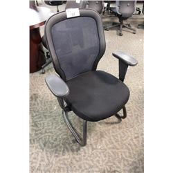 Black Mesh Back Client Chair