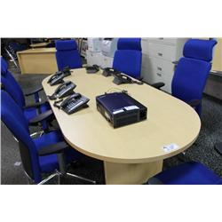 Maple 8' Boardroom Table