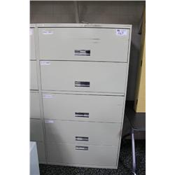 Hon 5 Drawer Lateral File Cabinet