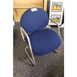 Steelcase Blue Arm Chair