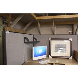 Grey Acoustical Panel System Approx 30 Panels