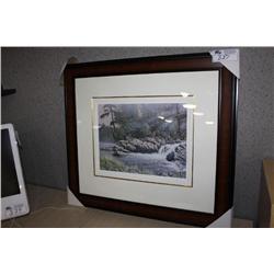 Limited Edition Print Above The Falls