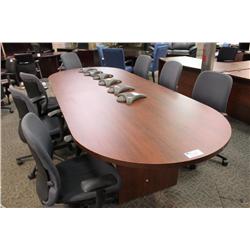 Mahogany 10' Boardroom Table