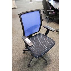 Blue Meshback Task Chair