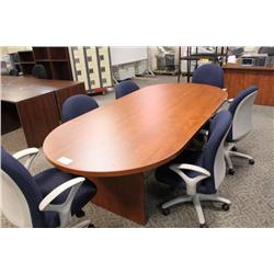 Cherry 8' Boardroom Table
