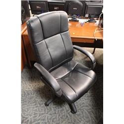 Black Leather Executive Chair