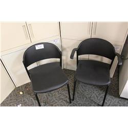 2 Stacking Chairs