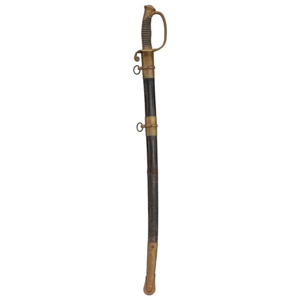 Civil War Ames Foot Officer's Sword & Scabbard