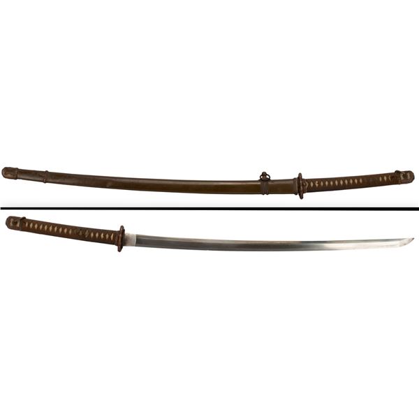 WWII Japanese Katana Sword & Scabbard