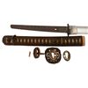 Image 2 : WWII Japanese Katana Sword & Scabbard