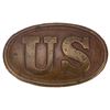 Image 1 : U.S. Civil War Cartridge Box Plate