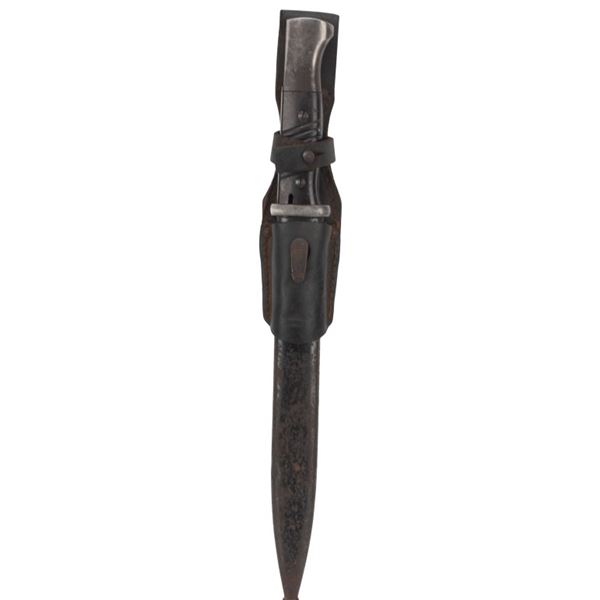 WWII German Bayonet & Scabbard Marked W.K.C.