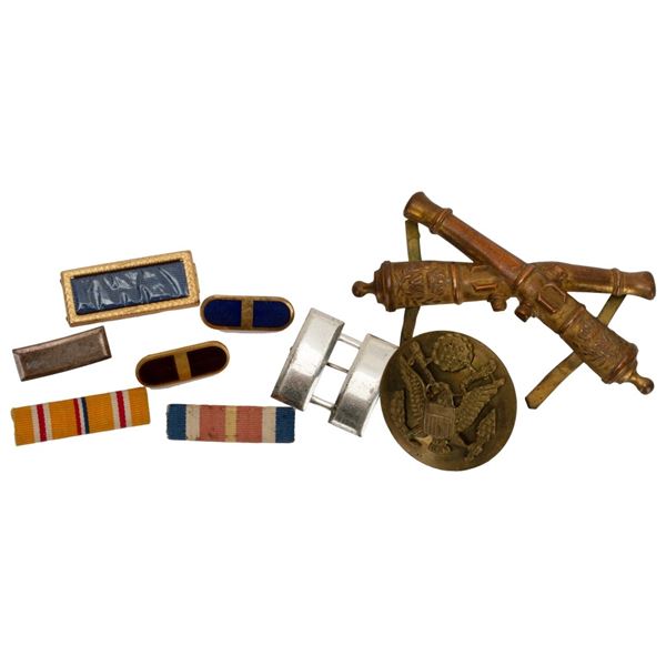 WWII US Military Ribbon Bars & Badges