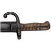 Image 3 : 1870s French Brass Handled Bayonet & Scabbard