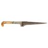 Image 1 : 1950 Afghan Pesh-Kabz Dagger with Leather Sheath