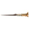 Image 4 : 1950 Afghan Pesh-Kabz Dagger with Leather Sheath