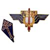 Image 1 : Two WWII Free French Forces Badges