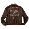 Image 2 : WWII Painted Bomber Leather Jacket