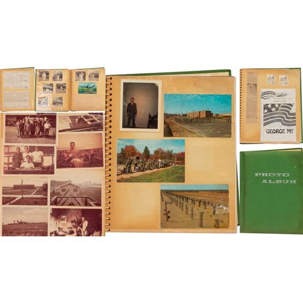Vietnam Era Soldier's Photo Album Scrapbook