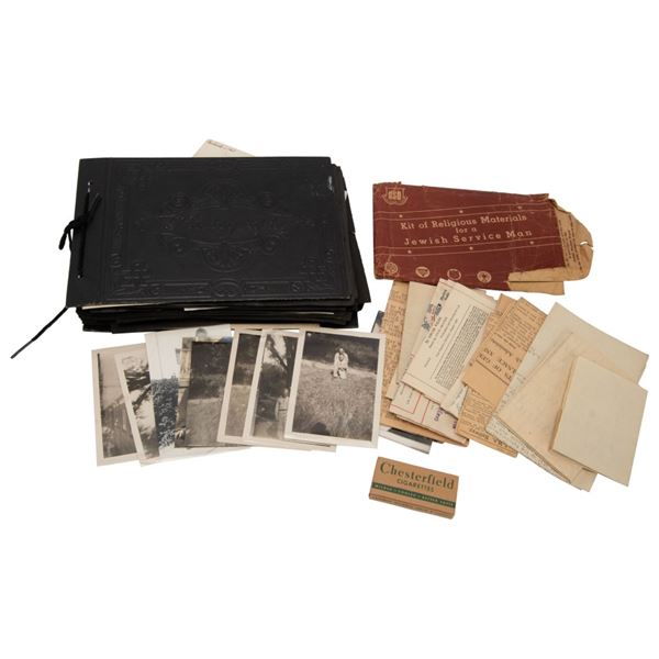 WWII Jewish American Military Memorabilia Lot