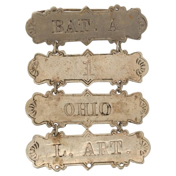 Civil War Ladder Badge - Ohio Light Artillery