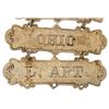 Image 4 : Civil War Ladder Badge - Ohio Light Artillery