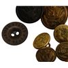 Image 4 : Vintage US Military Brass Button Collection