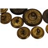 Image 6 : Vintage US Military Brass Button Collection