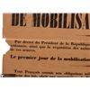Image 5 : WWI 1914 French General Mobilization Order Poster