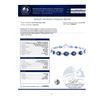 Image 4 : 11.58 ctw Blue Sapphire and 1.64 ctw Diamond Platinum Bracelet