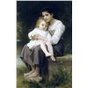 William Bouguereau - Big Sis