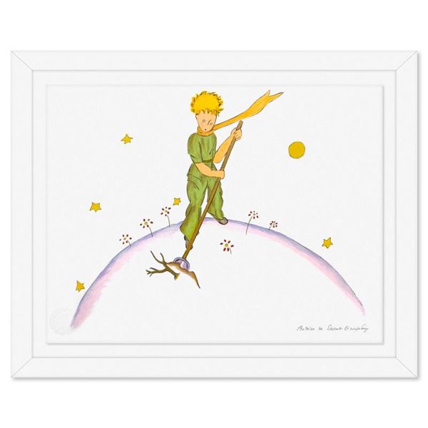 The Little Prince On His Planet by Antoine de Saint-Exupery (1900-1944)