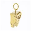 Image 3 : Vintage 14k Yellow Gold Mechanical Detailed Typewriter Collectible Charm Pendant