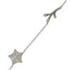 Image 3 : Tiffany & Co. 18k Gold Diamond Starfish Station Necklace w/ Stud Earrings Set