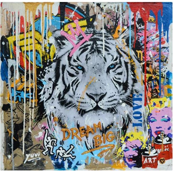 YUVI Lion King ORIGINAL SIGNED