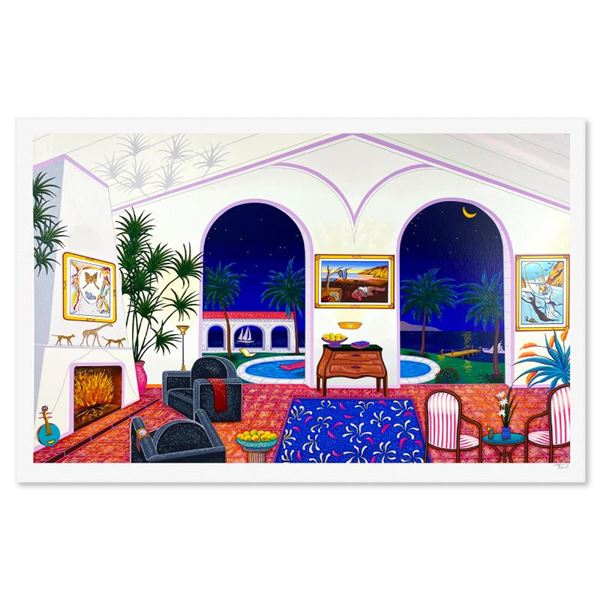 Interior with Salvador Dali by Ledan, Fanch