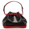 Image 1 : Louis Vuitton Black And Red Epi Leather Noe Shoulder Bag
