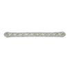 Image 1 : Antique Edwardian Platinum 1 ctw Old Cut Pave Diamond Filigree Long Bar Pin Broo