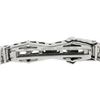 Image 7 : Antique Esemco 10k White Gold 0.03 ctw Diamond Milgrain Filigree Belly Bracelet