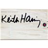 Image 2 : Untitled (Smile On Stripes) by Keith Haring (1958-1990)