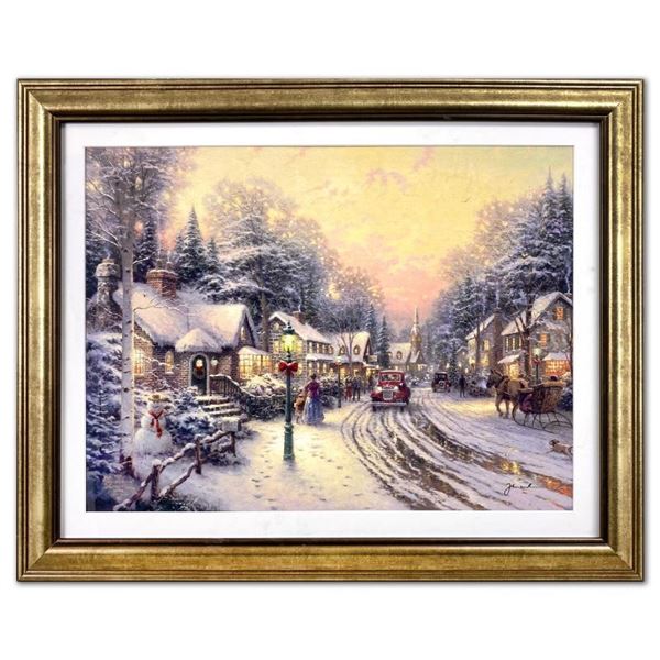 Village Christmas by Thomas Kinkade (1958-2012)